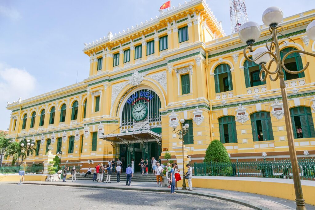 Ho,Chi,Minh,,Vietnam-,Jan,2016:,Beautiful,Interior,In,Postal fareast247