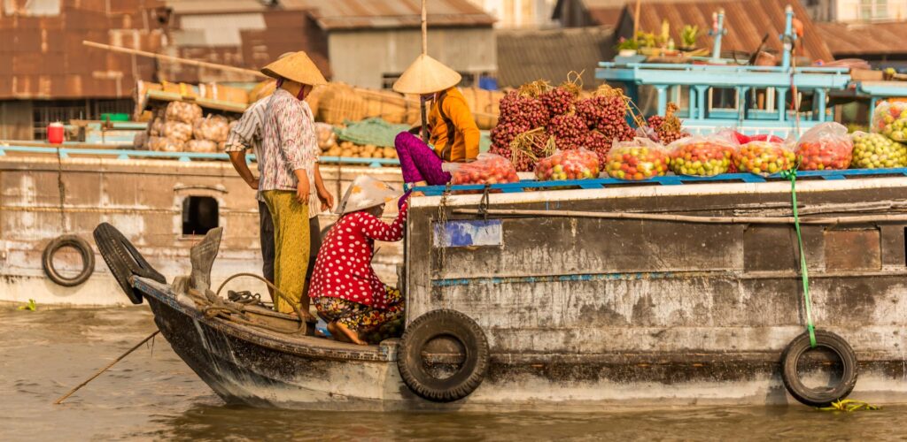 Mekong Delta - Fruits Boat - Fareast247