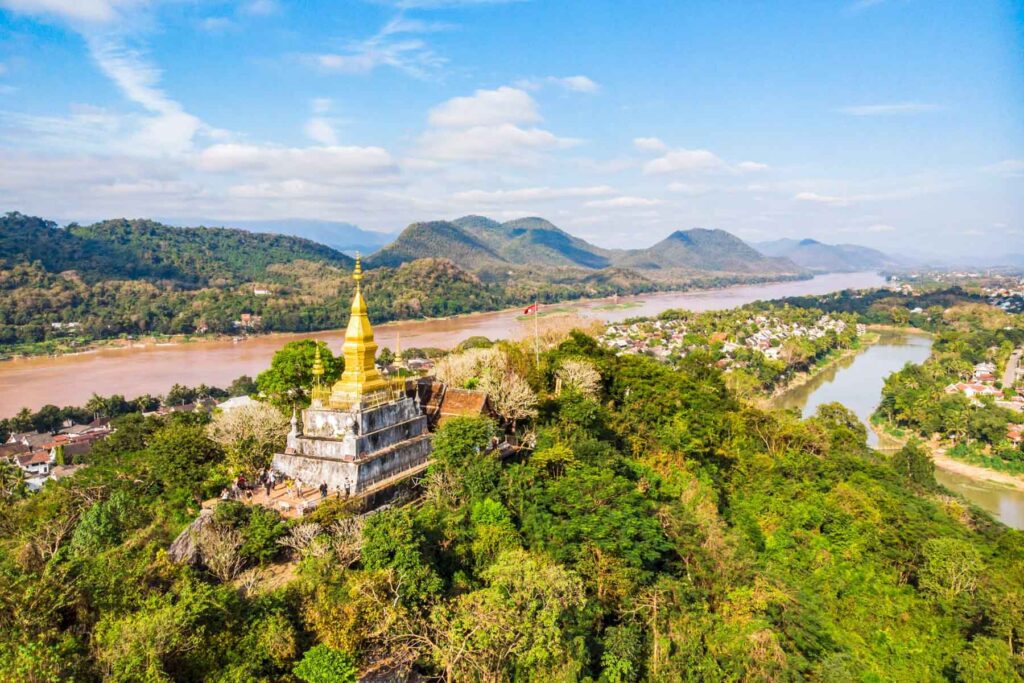Luang Prabang - Phousi Mountain & Mekong River - fareast247